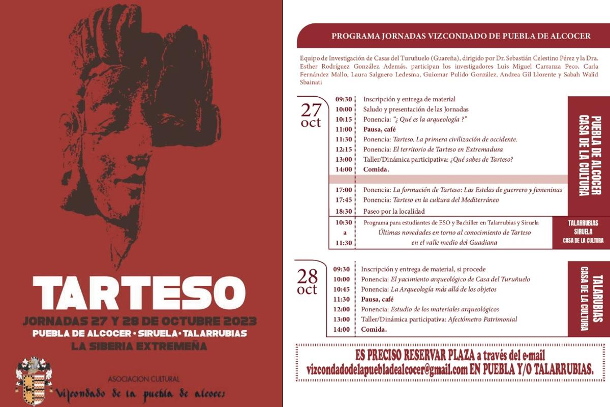 Talarrubias, Puebla de Alcocer y Siruela acogen las jornadas Tarteso