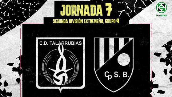 El CD Talarrubias recibe al CPVO San Bartolomé para la séptima jornada de liga