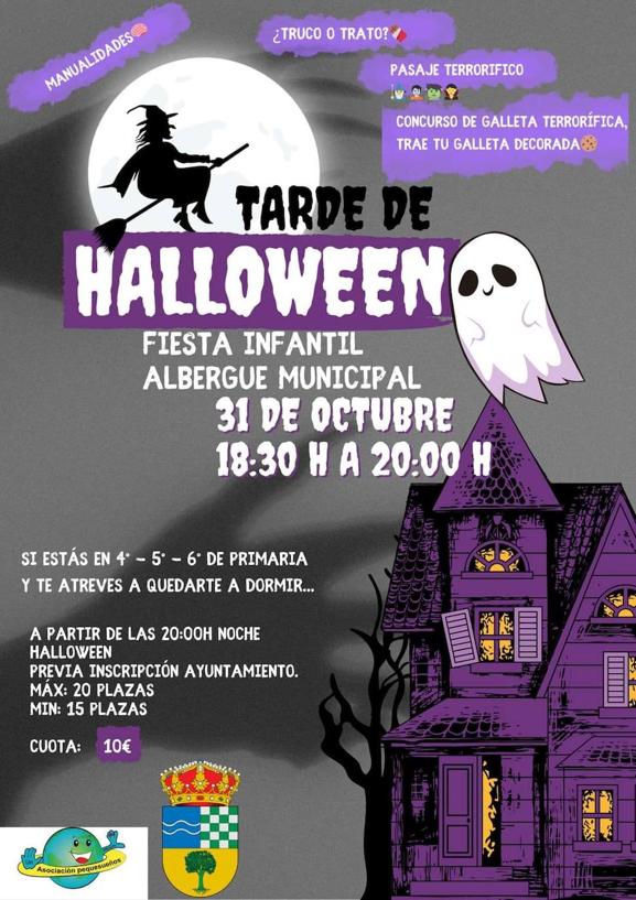 Gran aceptación para la Tarde de Halloween de Talarrubias