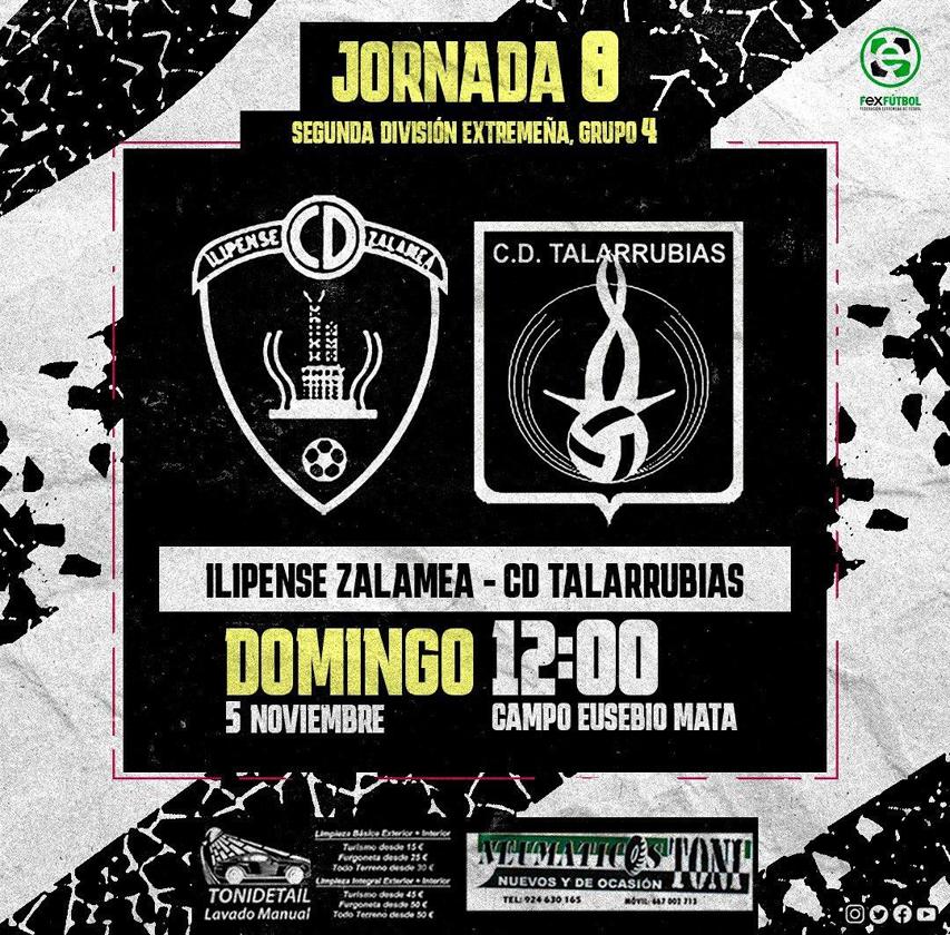 El CD Talarrubias viaja para enfrentarse al CD Ilipense
