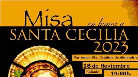La Banda de Música de Talarrubias organiza la misa en honor a Santa Cecilia
