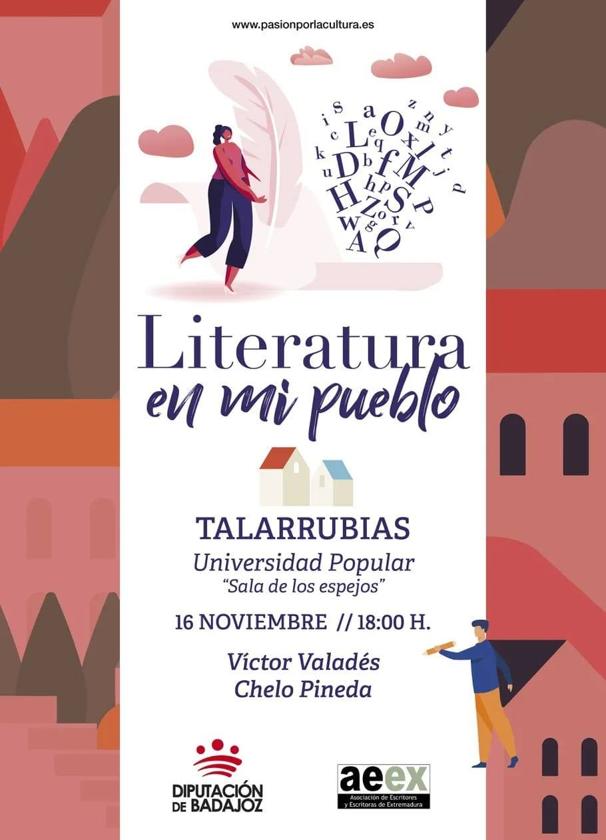 Llega a Talarrubias 'Literatura en mi pueblo'