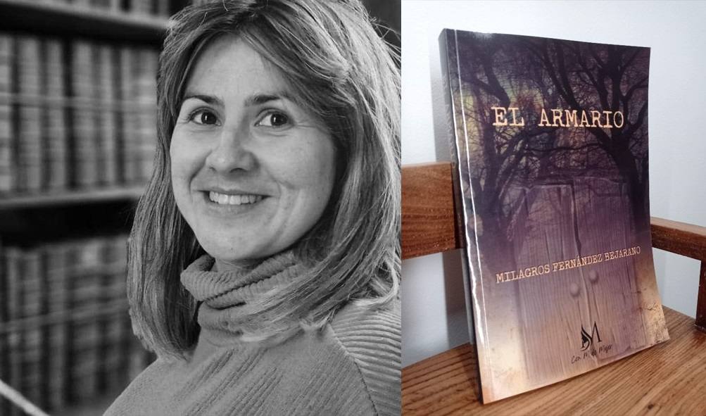 La talarrubiense Milagros Fernández presenta su primera novela, 'El armario'