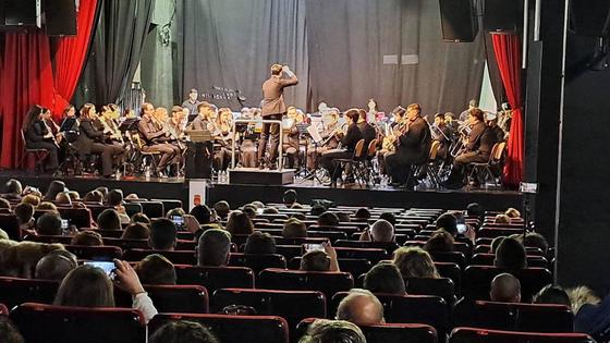 La Banda de Talarrubias estuvo representada en el concierto de la Banda Federal de Extremadura