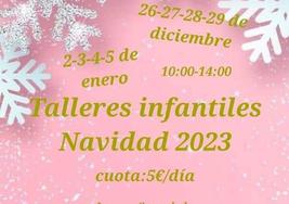 Inscripciones para los Talleres Infantiles de Navidad