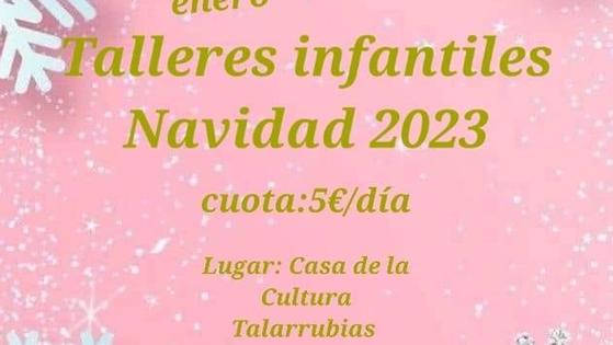 Inscripciones para los Talleres Infantiles de Navidad