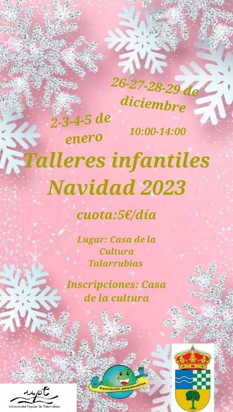 Inscripciones para los Talleres Infantiles de Navidad