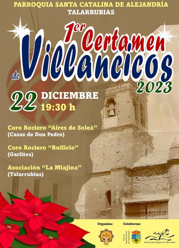 La Parroquia Santa Catalina de Alejandría organiza su I Certamen de Villancicos