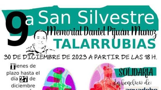 Cierran las inscripciones para la San Silvestre Solidaria de Talarrubias con más de 350 inscritos