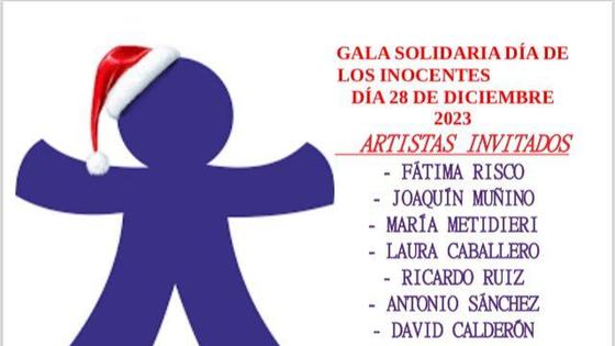 Llega la I Gala Solidaria Día de los Inocentes