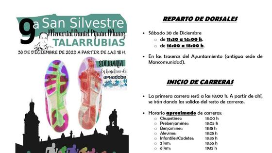 Horarios de salida de la San Silvestre
