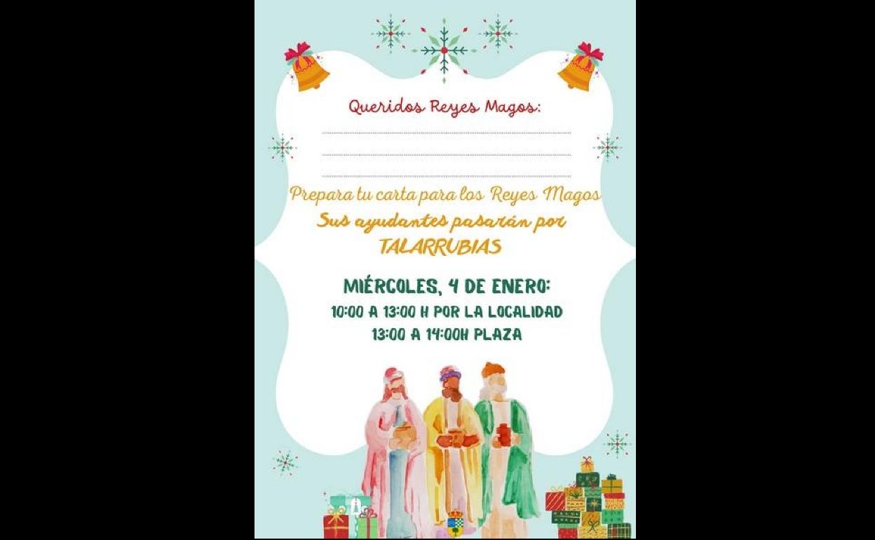 Los ayudantes de los Reyes Magos pasan por Talarrubias