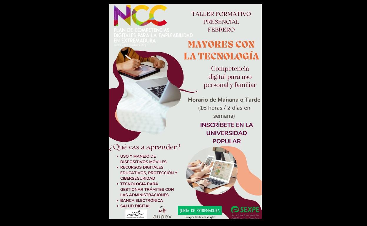 El NCC pone en contacto a los mayores con la tecnología
