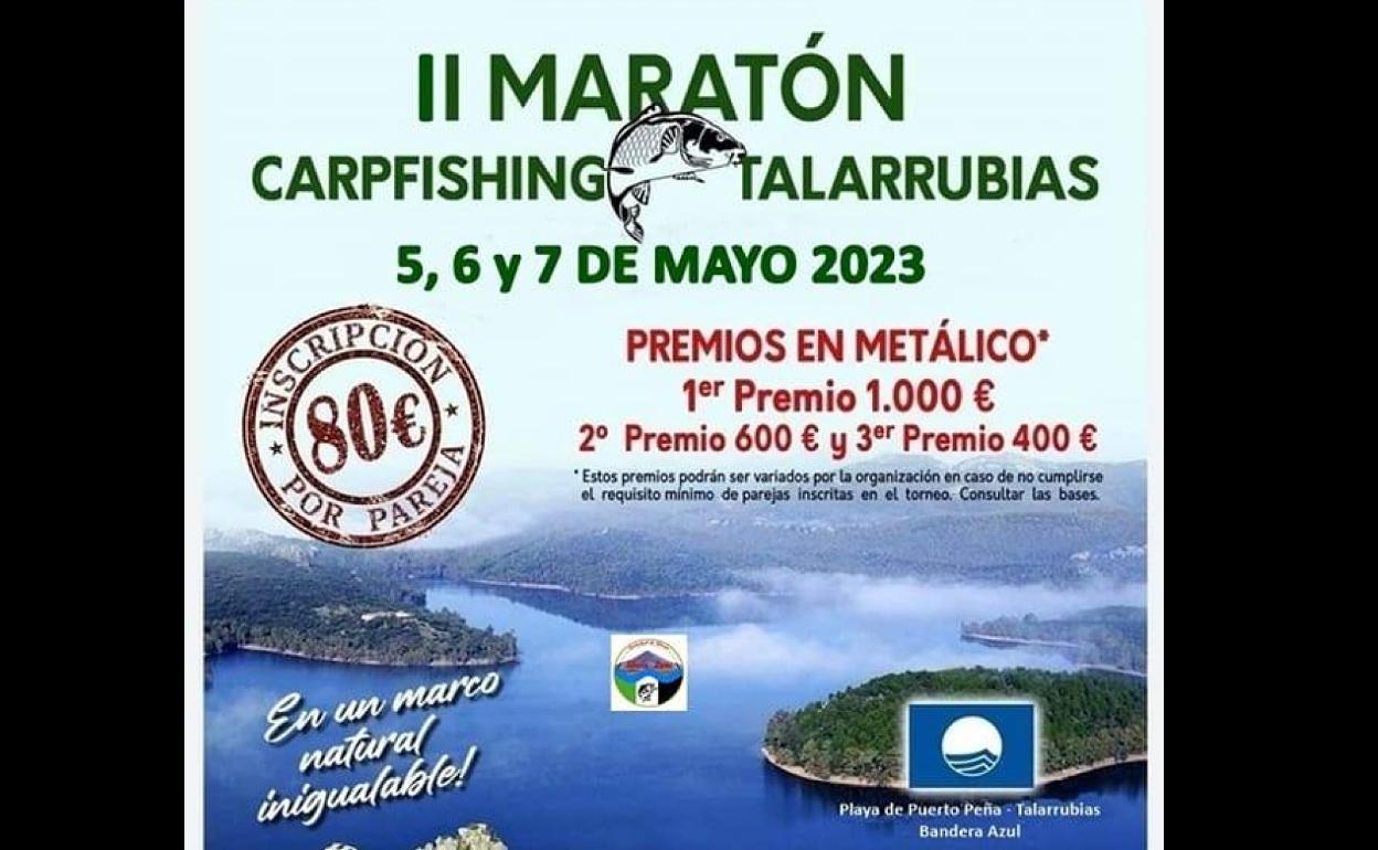 Talarrubias acogerá el II Maratón de Carpfishing