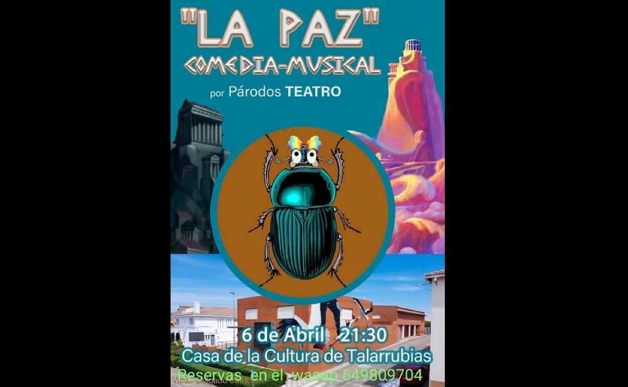 Párodos Teatro pone en escena 'La Paz'
