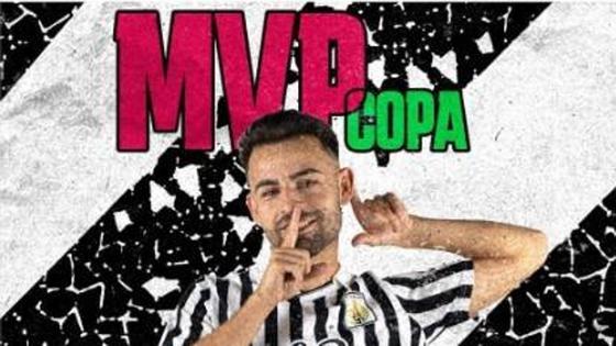 Sergio, MVP en el último partido de la Copa Extremadura