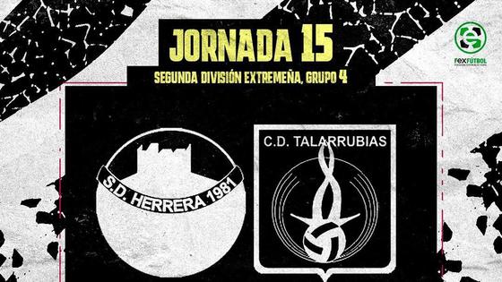 El CD Talarrubias se enfrentará al SP Herrera para la jornada 15