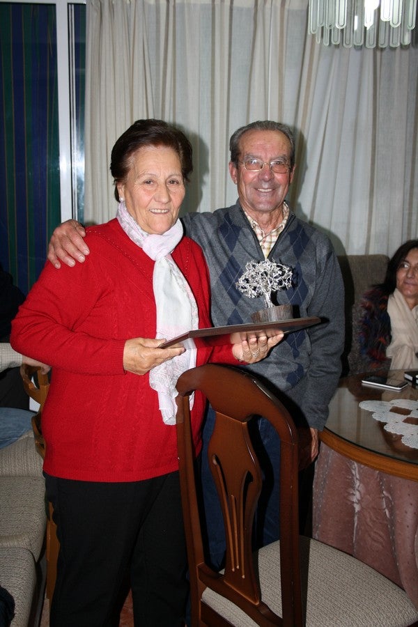 Ricardo y Mª Eugenia en el homenaje.