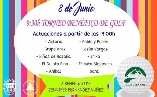 Gala solidaria, #TodosconJenny esta tarde en Talayuela