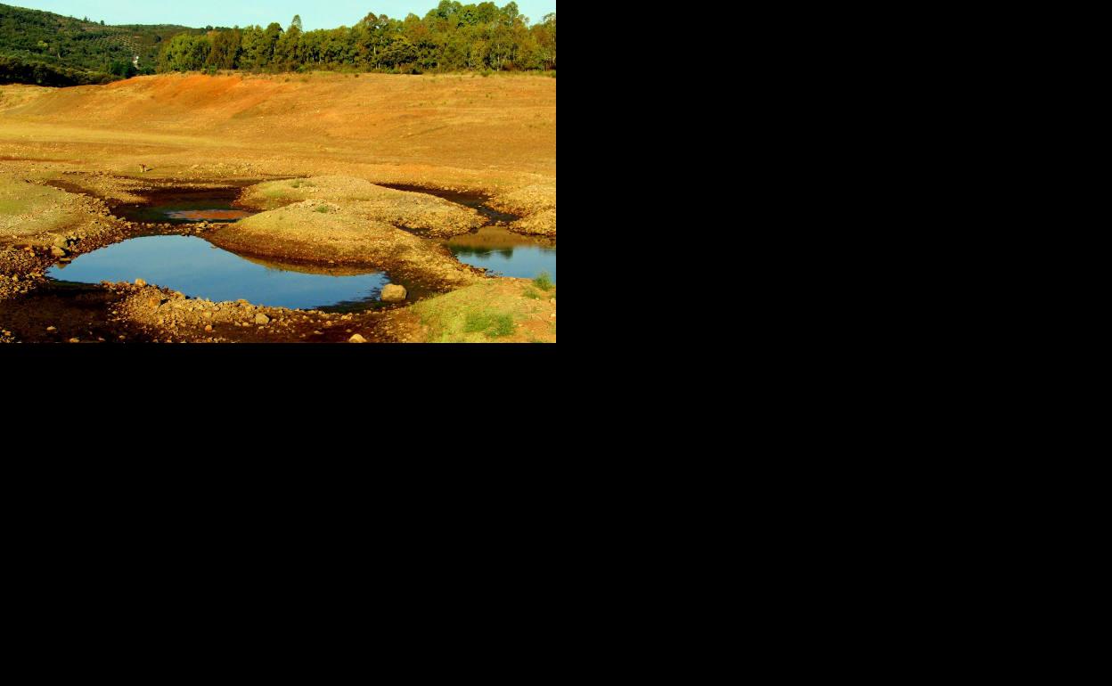 El efecto de las escasas precipitaciones es visible en el embalse de Cijara