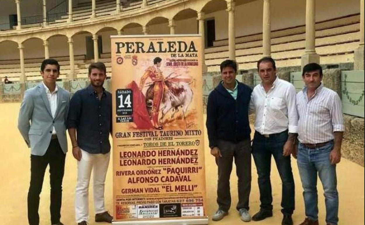 Presentan el cartel del festival taurino de las Fiestas del Cristo de Peraleda de la Mata