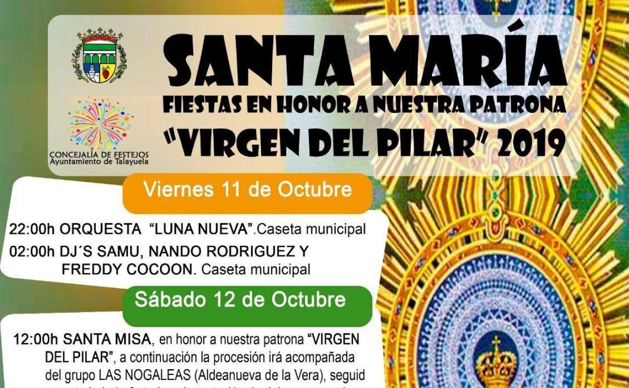 Actuaciones musicales, caballos y vaquilla, protagonistas de las próximas Fiestas de Santa María