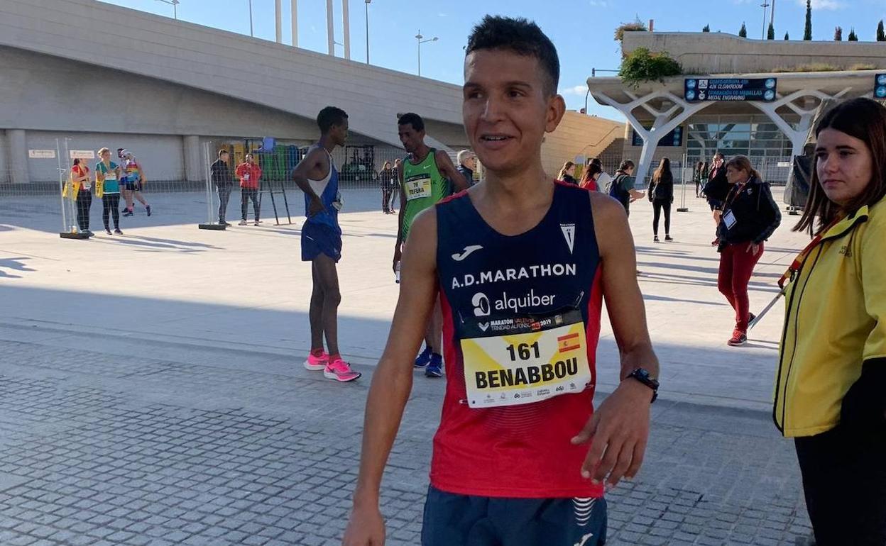 Benabbou logra la mínima olímpica en su primer maratón