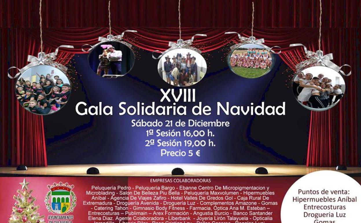 Continúan a la venta las entradas para la Gala Solidaria de Navidad