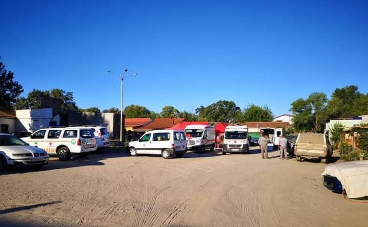 El brote de la finca La Barquilla asciende a 53 positivos, un 15% de la población
