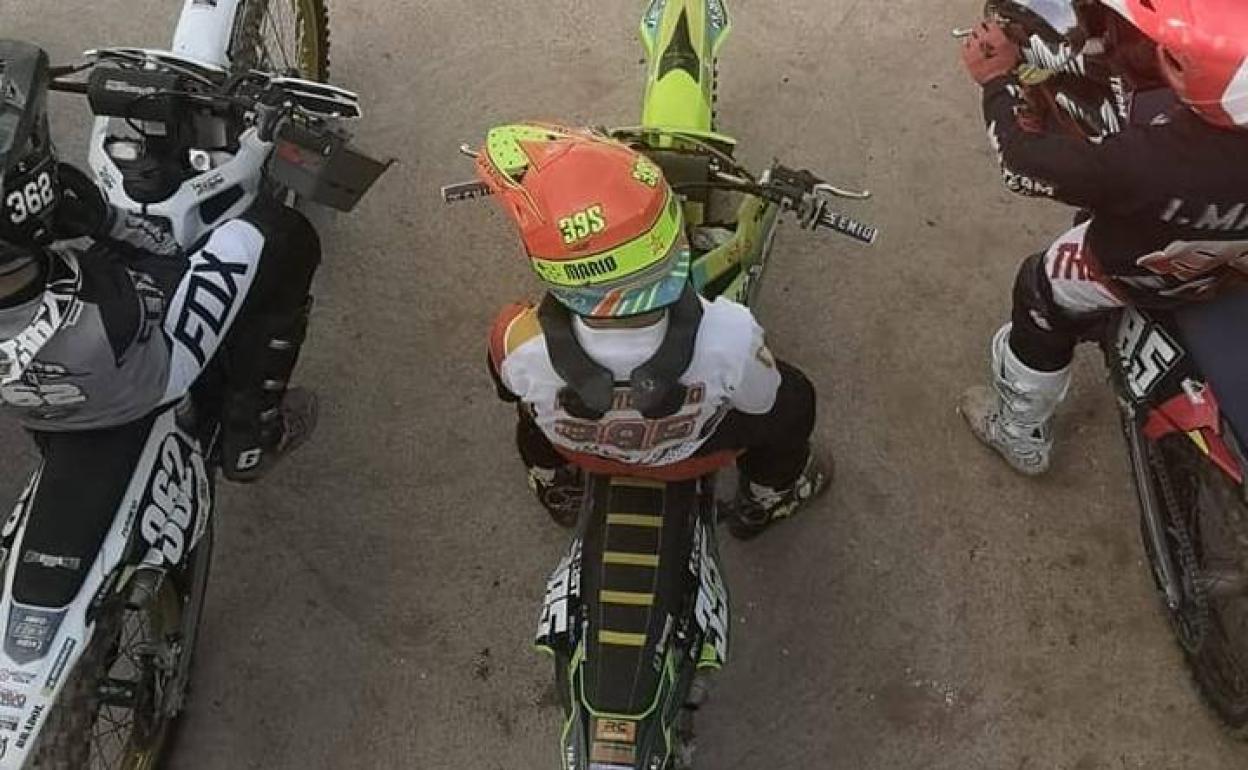 Mario Moreno disputa este fin de semana la segunda prueba del nacional de motocross