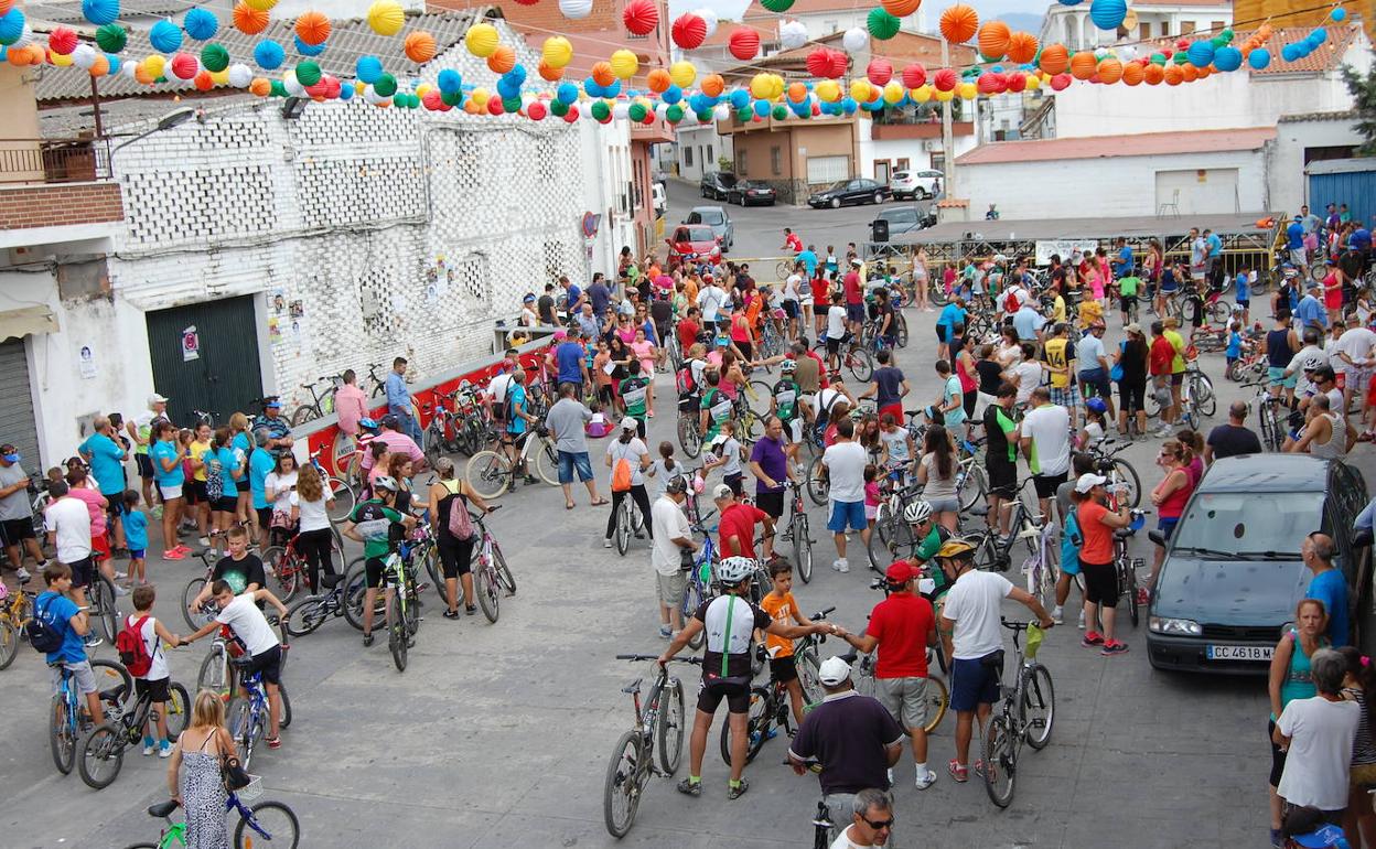 El día de la Bicicleta abre una nueva jornada de las Fiestas de Agosto