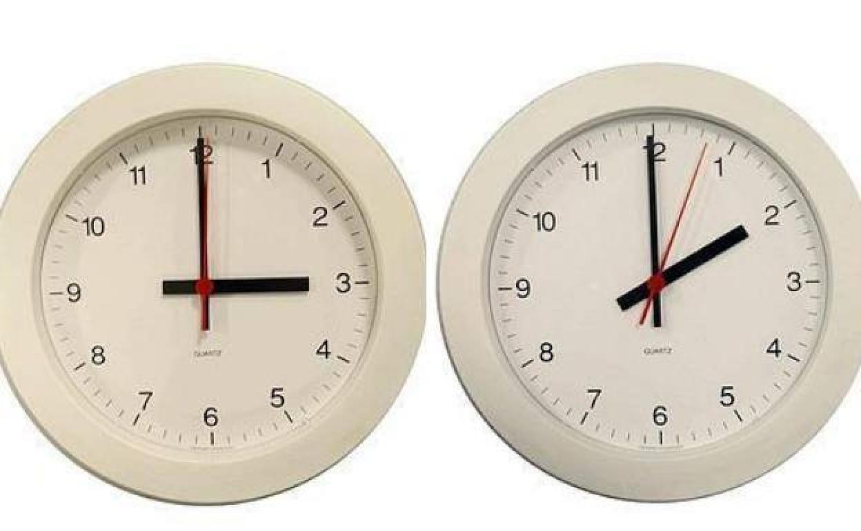 Posiblemente el último cambio de hora