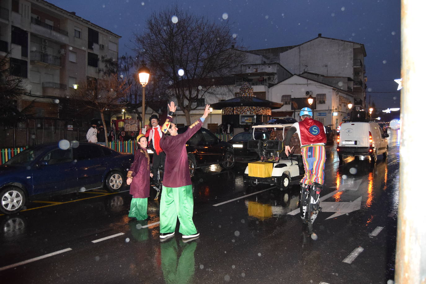 Fotos: Visita Reyes Magos