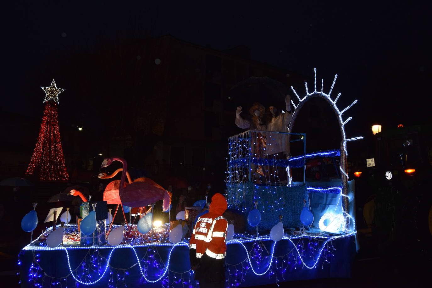 Fotos: Visita Reyes Magos