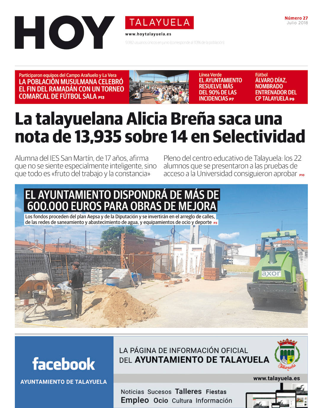 Fotos: Talayuela, portada a portada