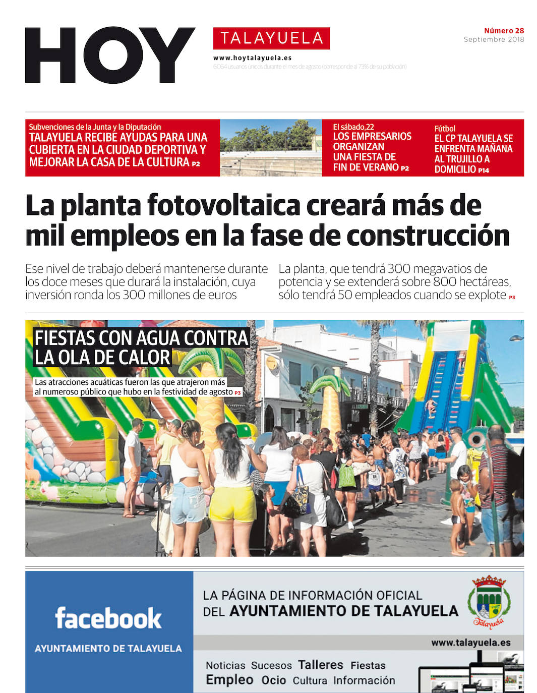 Fotos: Talayuela, portada a portada