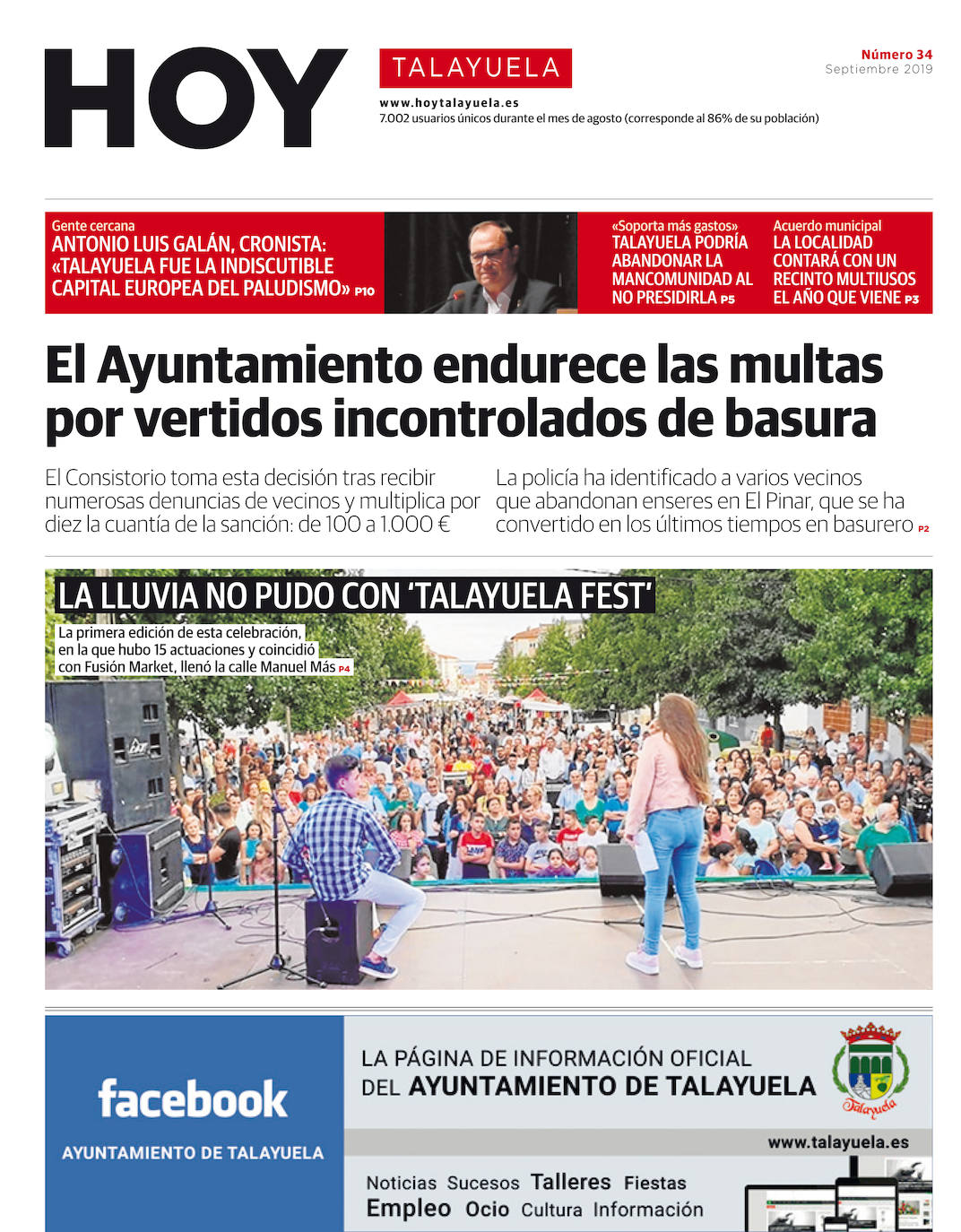 Fotos: Talayuela, portada a portada