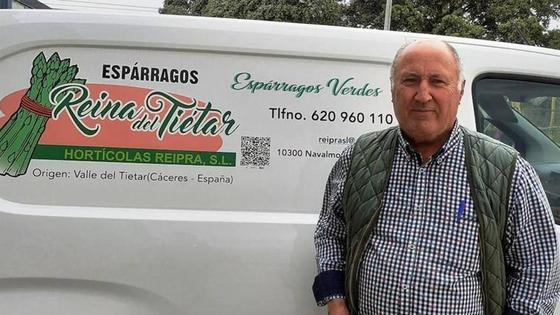 «Nuestros espárragos se han comido en el Mutua Madrid Open», dice Emiliano Pulido
