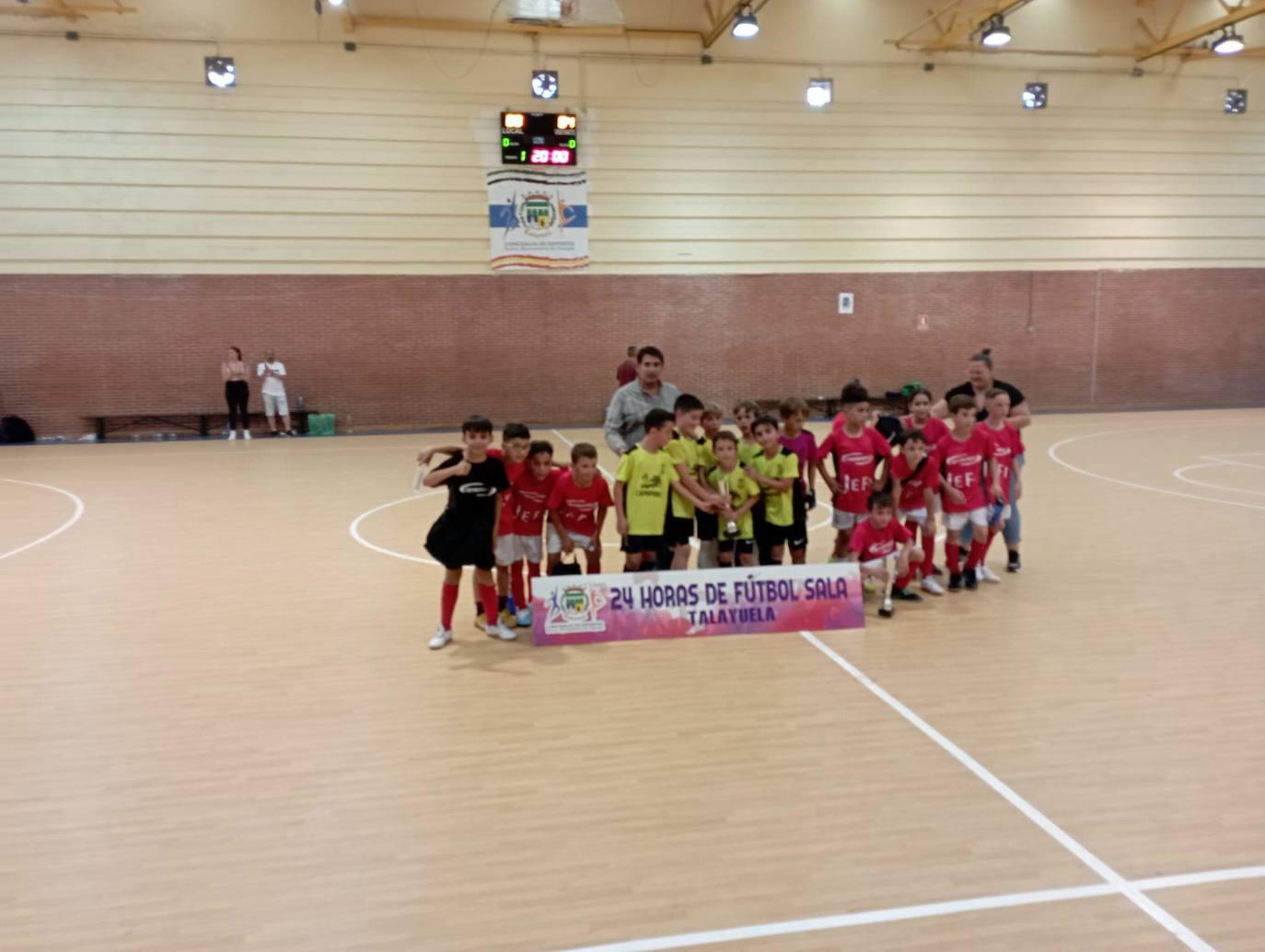 Clausura la XLI edición de las 24 Horas de Fútbol Sala de Talayuela