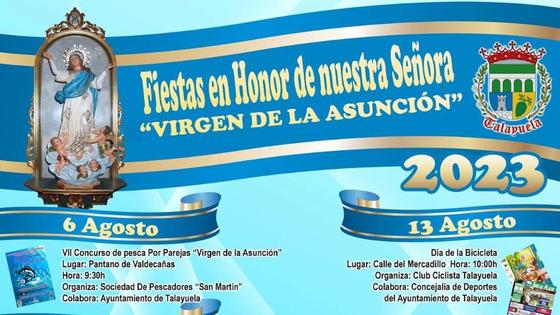 Talayuela celebra este fin de semana las fiestas de la Virgen de la Asunción