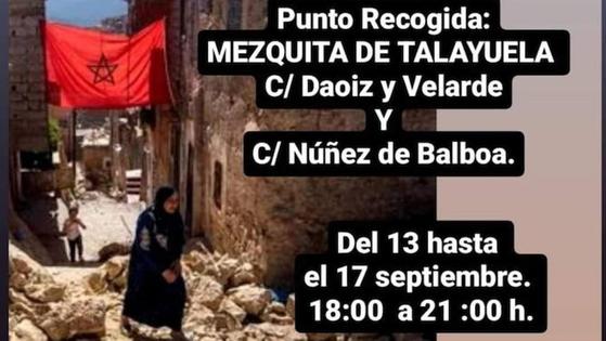 Talayuela enviará ayuda a Marruecos