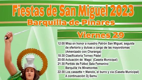 Fiestas de San Miguel en Barquilla de Pinares