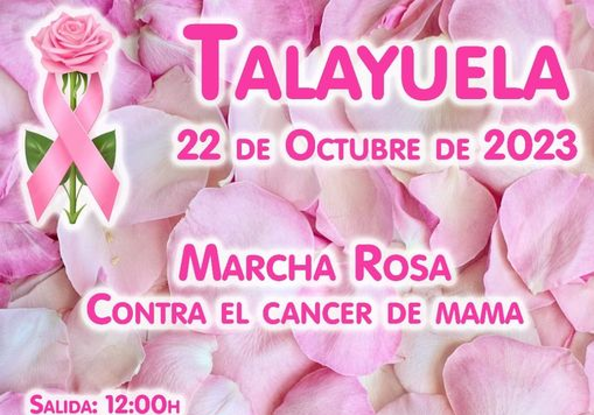 El domingo, Marcha Rosa contra el cáncer de mama