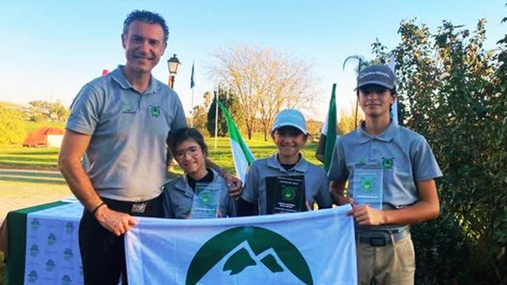 Tres jóvenes golfistas se proclaman campeones y subcampeona regional