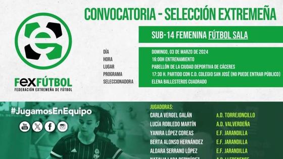 Marina Sánchez y Yanira López disputan en Galicia el Campeonato de España sub-14 de fútbol-sala