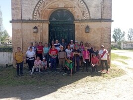 Participantes en la ruta