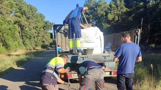 Comienzan mejoras en la carretera del Baldío