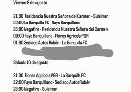 Barquilla celebra su primer torneo de fútbol de verano