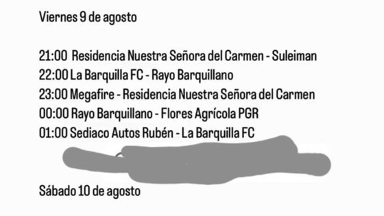 Barquilla celebra su primer torneo de fútbol de verano