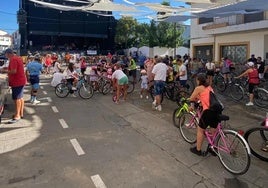 Día de la Bicicleta celebrado por el centro urbano